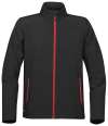 KSB-1 Stormtech Orbiter Soft Shell Jacket Black / Bright Red colour image